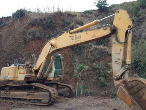 云南出售转让二手11000小时2007年利勃海尔R914挖掘机