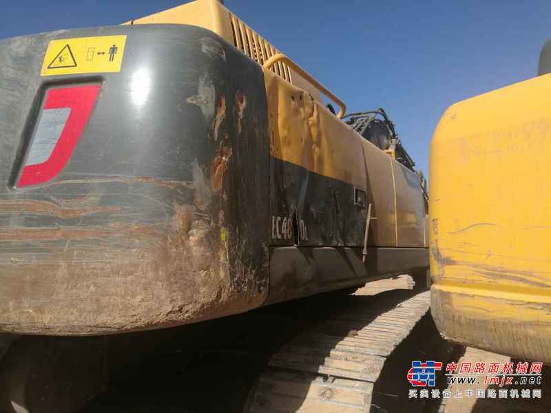 山西出售转让二手15000小时2012年沃尔沃EC480DL挖掘机
