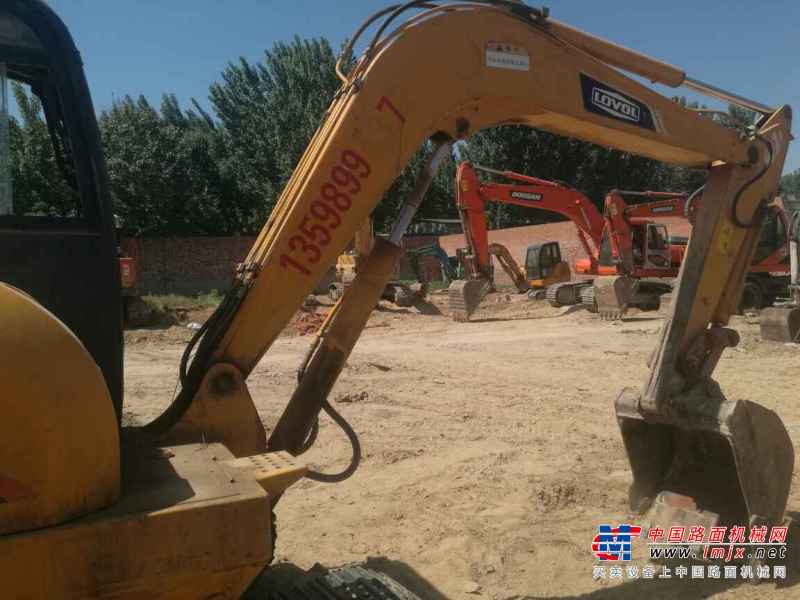 河南出售转让二手5500小时2009年福田雷沃FR65挖掘机