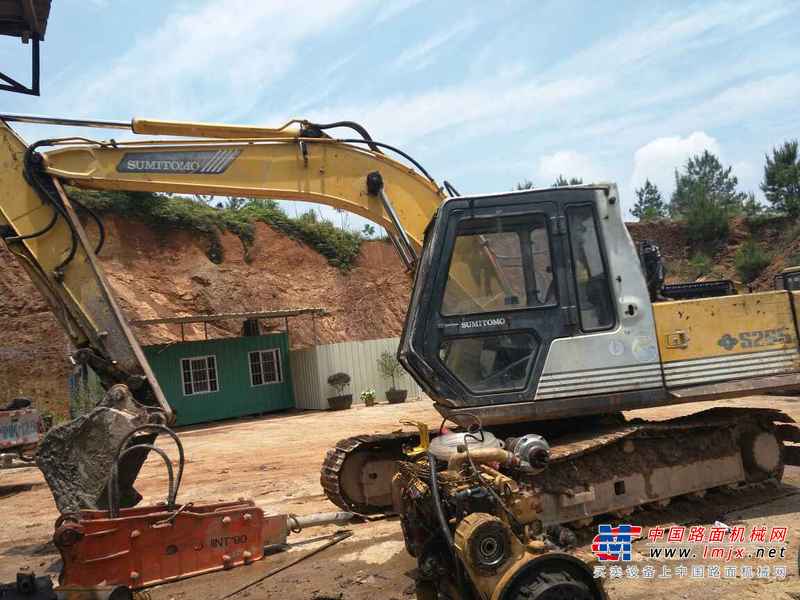广东出售转让二手16800小时2003年住友S265F2挖掘机