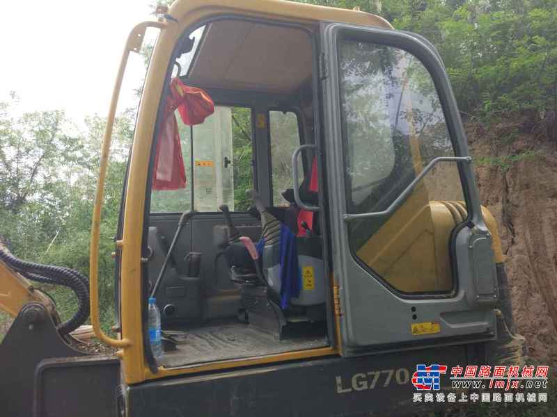陕西出售转让二手3500小时2013年临工LG660挖掘机
