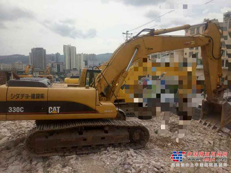 贵州出售转让二手11000小时2007年卡特彼勒330C挖掘机