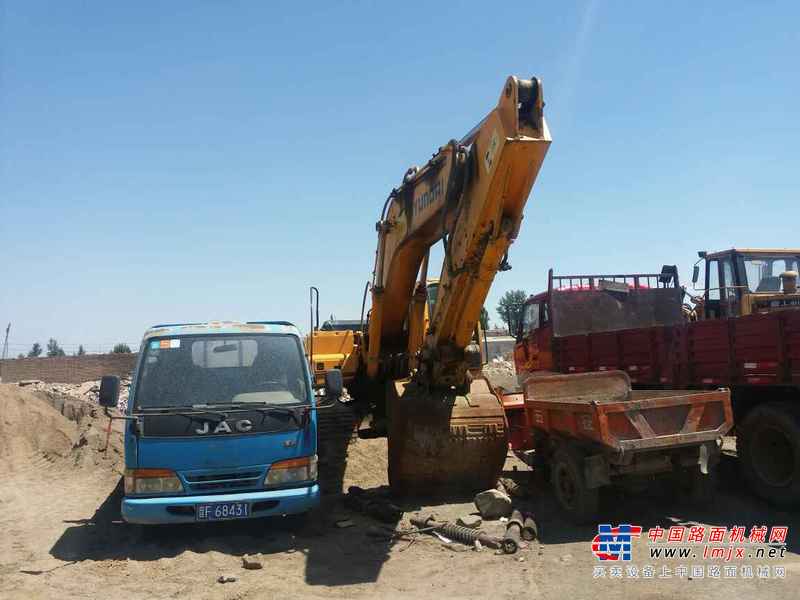 山西出售转让二手6000小时2011年现代R335挖掘机