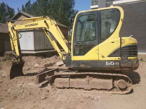 河北出售转让二手4280小时2013年现代R60挖掘机