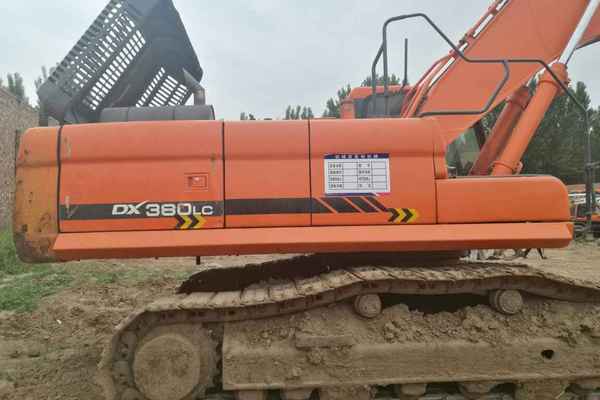 河南出售转让二手6800小时2012年斗山DX380LC挖掘机