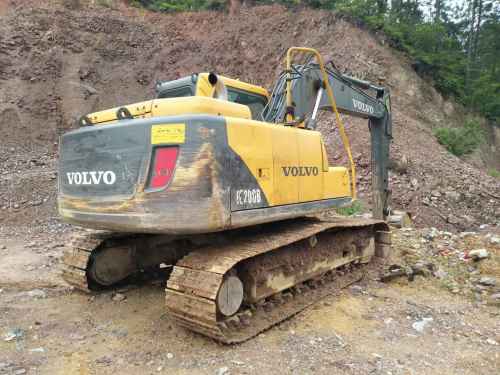 江西出售转让二手4500小时2013年沃尔沃EC140BLC挖掘机