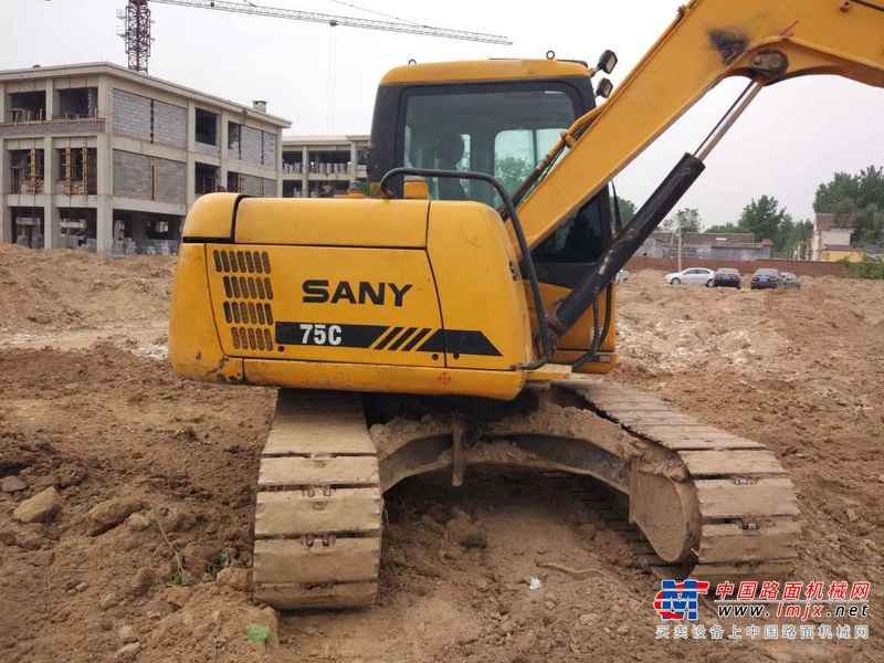 山东出售转让二手4000小时2011年三一重工SY75C挖掘机
