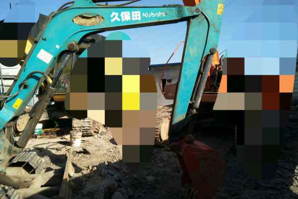 陕西出售转让二手6000小时2010年久保田KX161挖掘机