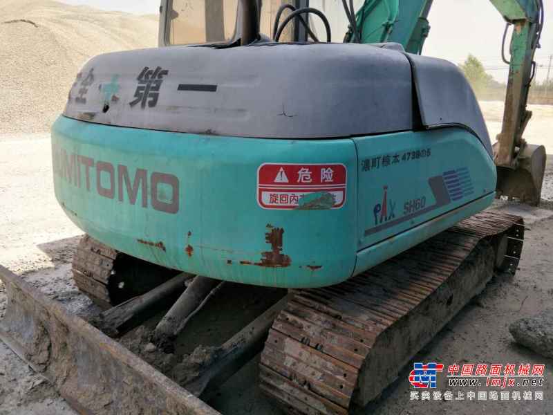 天津出售转让二手9600小时2006年住友SH60挖掘机