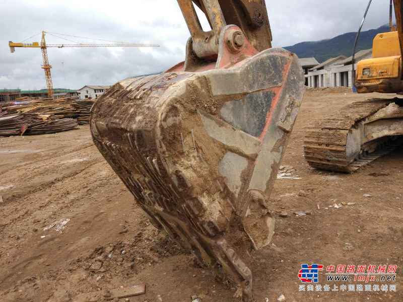 云南出售转让二手7404小时2007年现代R225LC挖掘机