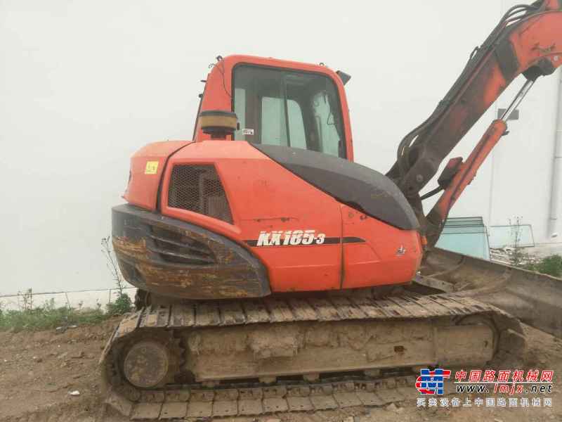 山东出售转让二手12000小时2009年久保田KX185挖掘机