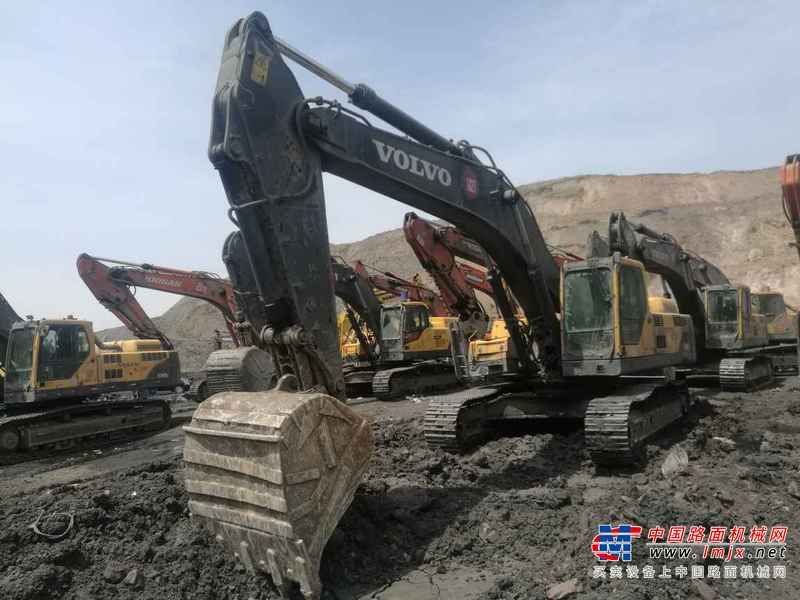 山西出售转让二手12000小时2011年沃尔沃EC460BLC挖掘机