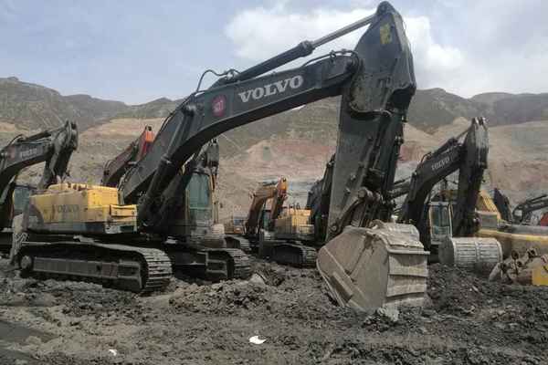山西出售转让二手12000小时2011年沃尔沃EC460BLC挖掘机