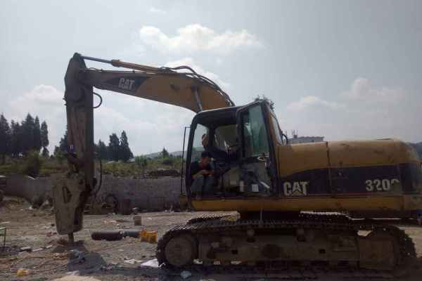 贵州出售转让二手20000小时2006年卡特彼勒320C挖掘机