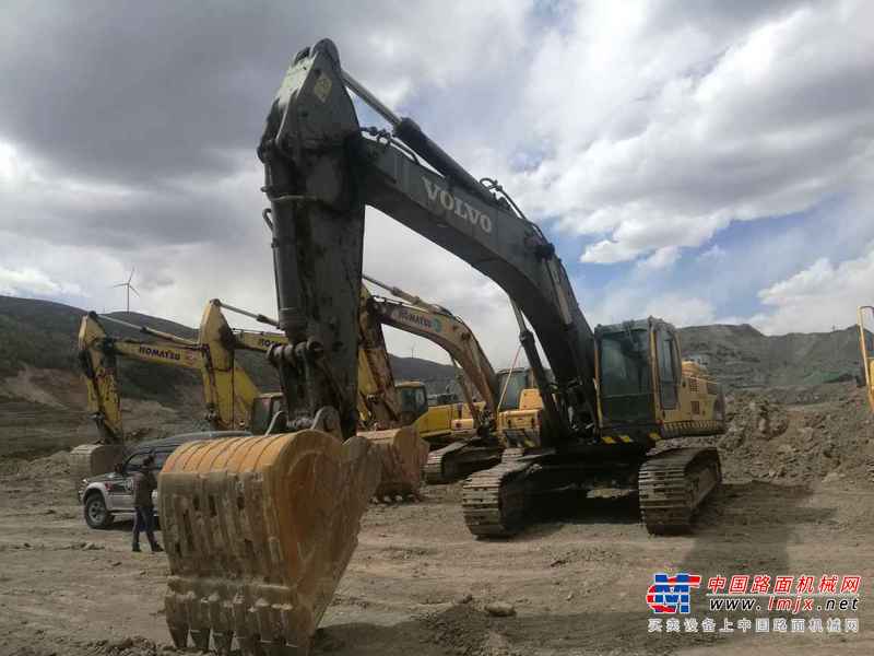山西出售转让二手7890小时2011年沃尔沃EC460BLC挖掘机