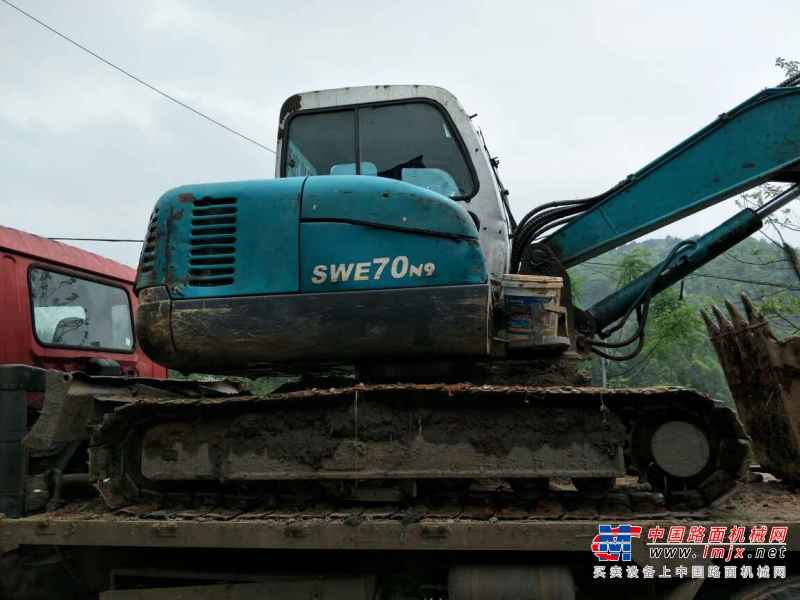 湖南出售转让二手10000小时2010年山河智能SWE70N9挖掘机
