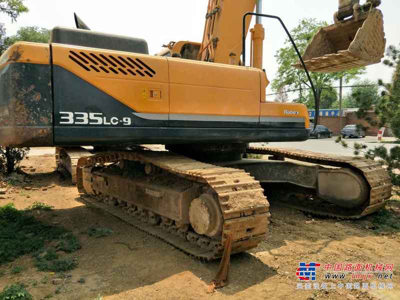 北京出售转让二手6728小时2011年现代R335LC挖掘机