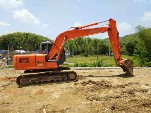 安徽出售转让二手2800小时2015年日立ZX120挖掘机