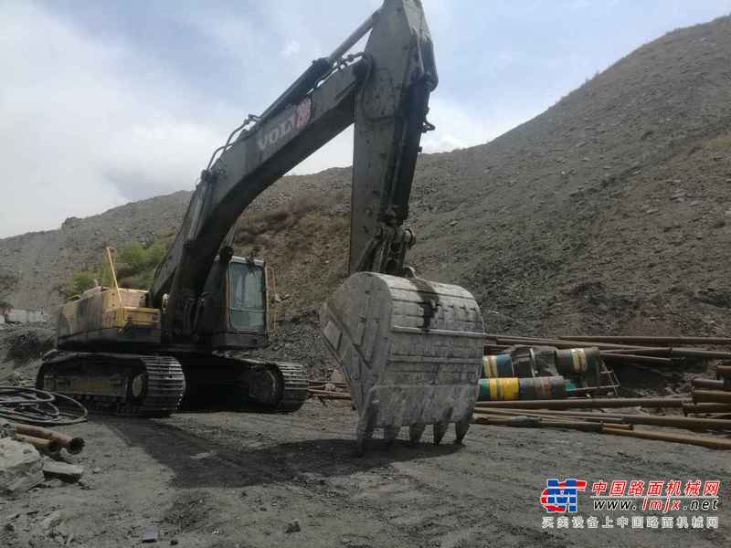 山西出售转让二手14470小时2010年沃尔沃EC460BLC挖掘机