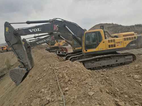 山西出售转让二手8000小时2011年沃尔沃EC460BLC挖掘机