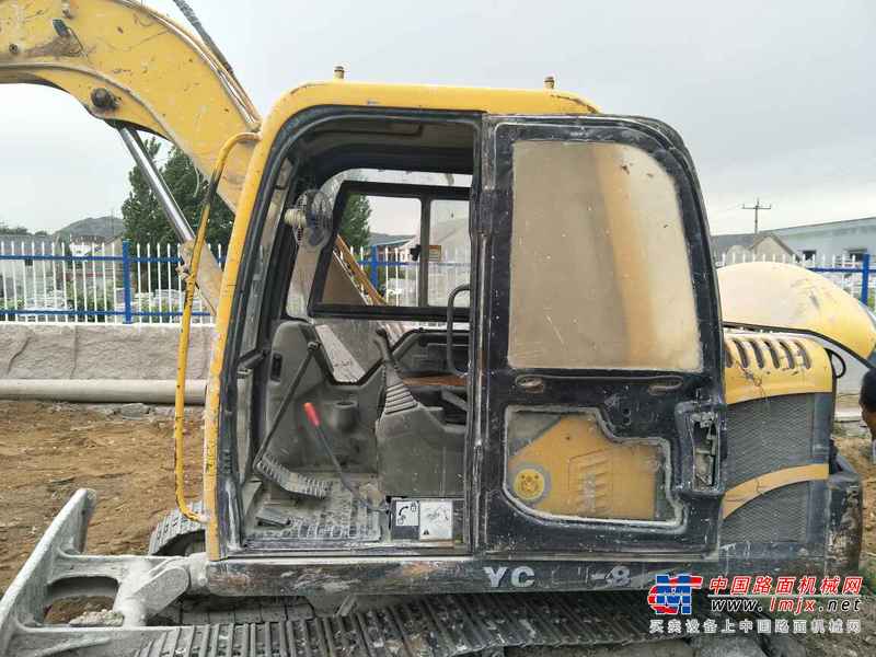 山东出售转让二手8200小时2011年玉柴YC85挖掘机