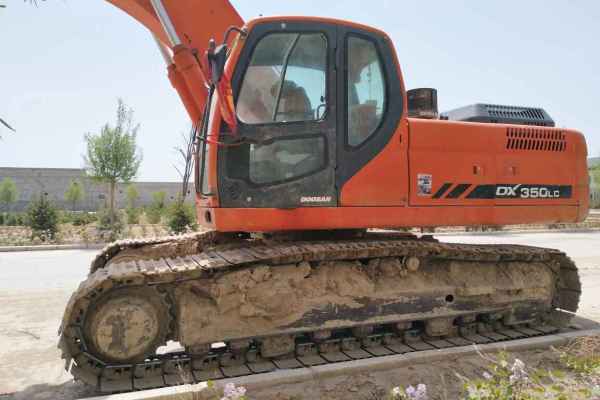 甘肃出售转让二手6000小时2009年斗山DX300LC挖掘机