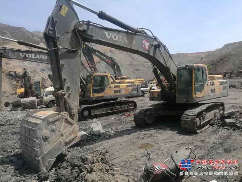 山西出售转让二手17000小时2011年沃尔沃EC460BLC挖掘机