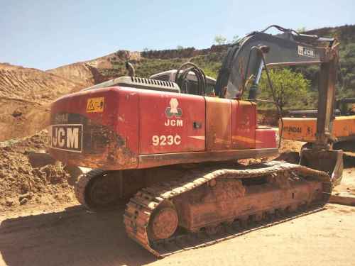 山西出售转让二手7200小时2008年山重建机JCM923C挖掘机