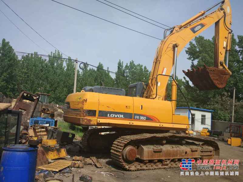 山东出售转让二手5500小时2013年福田雷沃FR330挖掘机