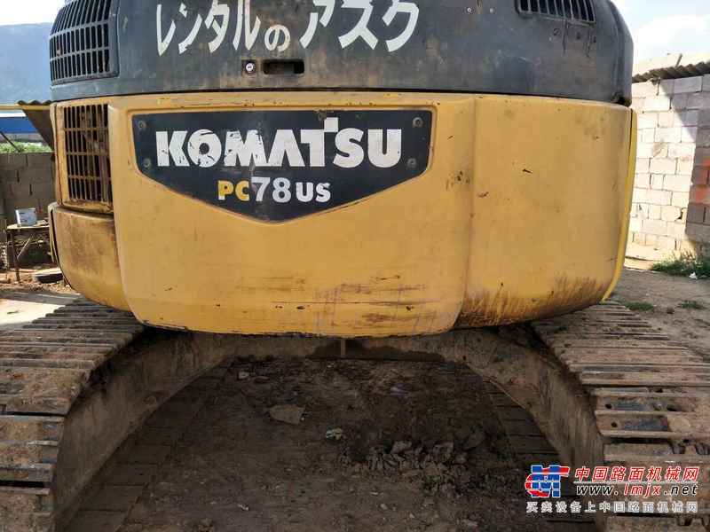 云南出售转让二手11245小时2007年小松PC78US挖掘机