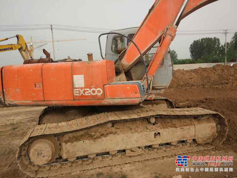 山东出售转让二手12000小时2003年日立EX200挖掘机