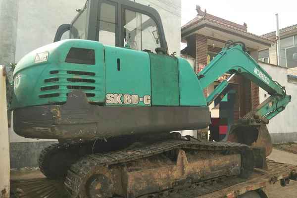 山西出售转让二手4800小时2012年神钢SK60挖掘机