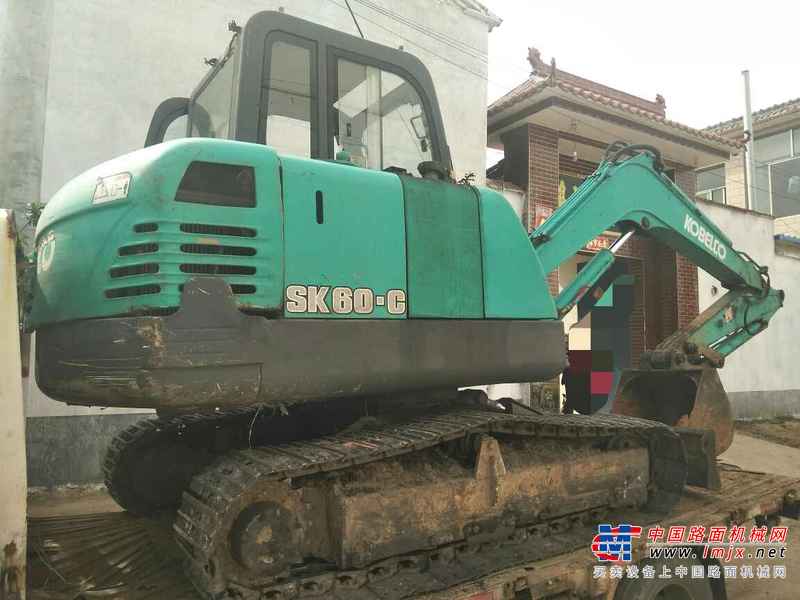 山西出售转让二手4800小时2012年神钢SK60挖掘机