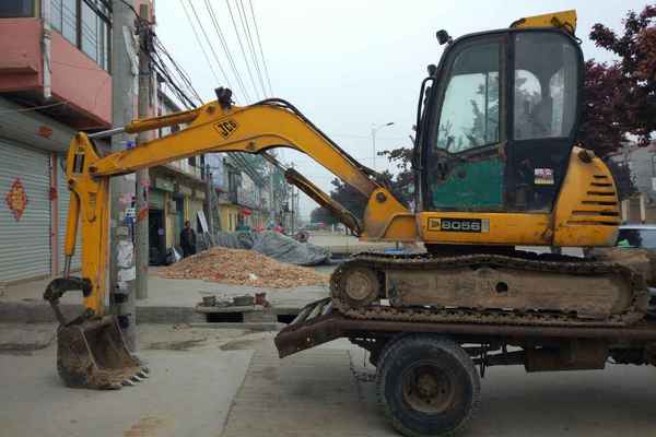 山东出售转让二手9600小时2010年JCB8056挖掘机