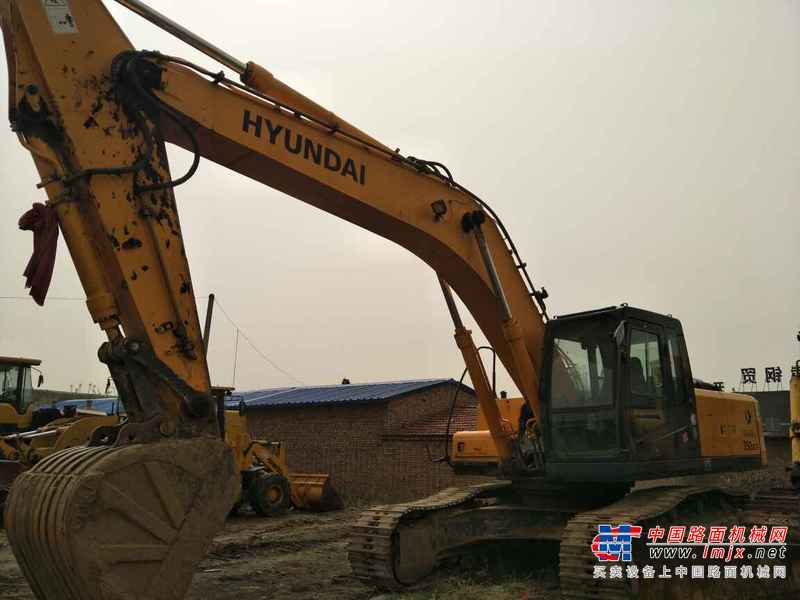 山西出售转让二手6600小时2010年现代R305LC挖掘机