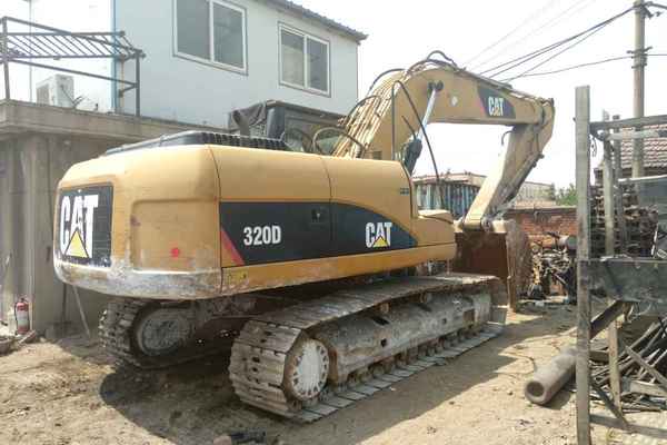 山东出售转让二手7000小时2011年卡特彼勒320D挖掘机