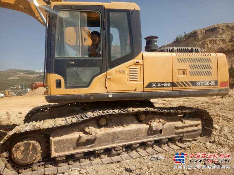 贵州出售转让二手8500小时2012年三一重工SY215C挖掘机