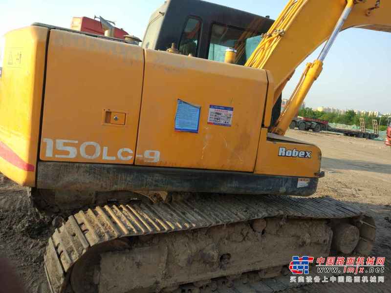 陕西出售转让二手3990小时2011年现代R110挖掘机