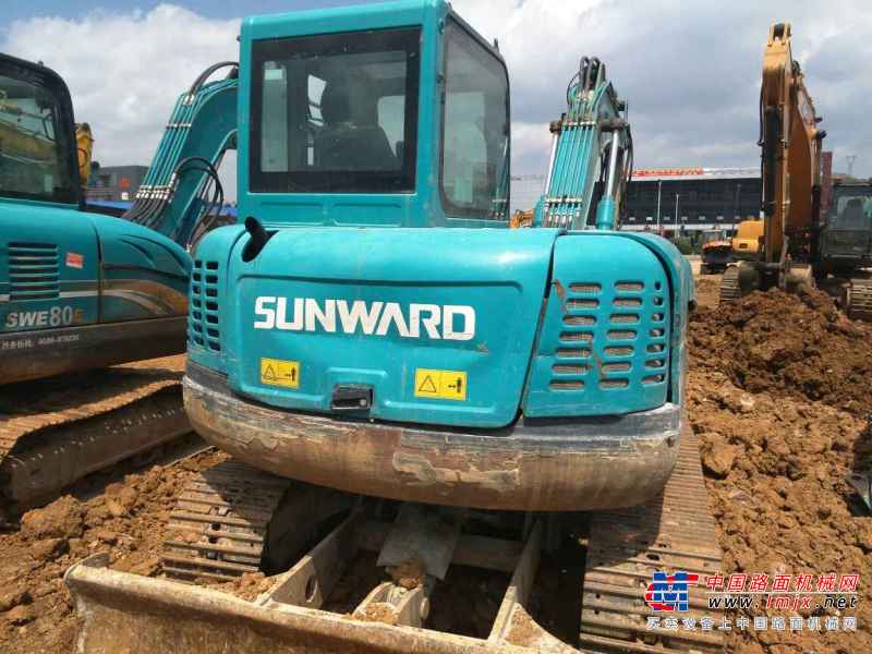 贵州出售转让二手5000小时2012年山河智能SWE80E挖掘机