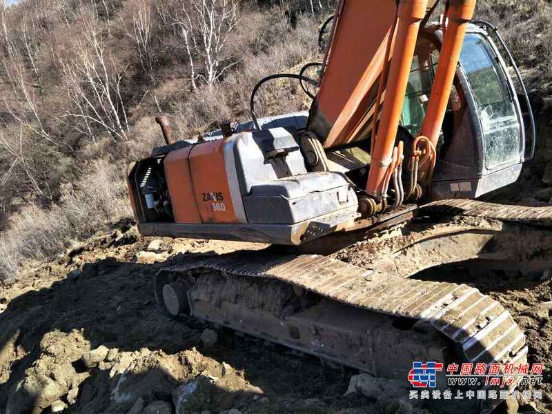 山西出售转让二手18000小时2008年日立ZX330挖掘机