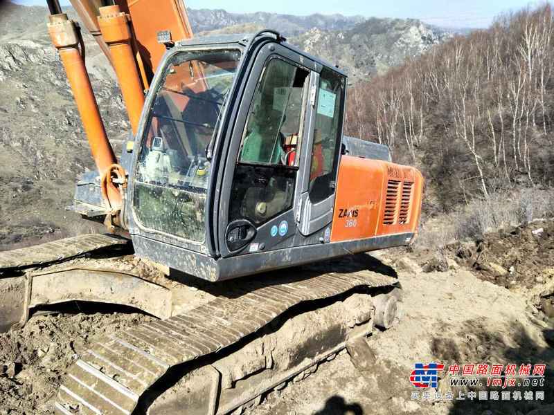 山西出售转让二手18000小时2008年日立ZX330挖掘机