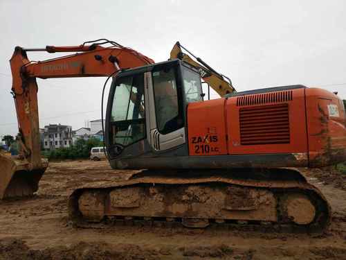 江西出售转让二手6000小时2010年日立EX210LC挖掘机