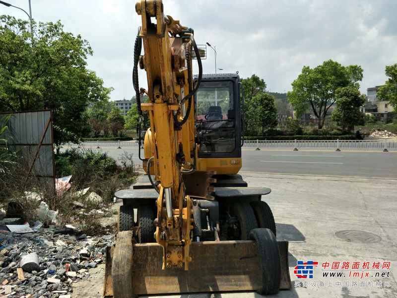 湖南出售转让二手50小时2016年永工轮挖YG75挖掘机