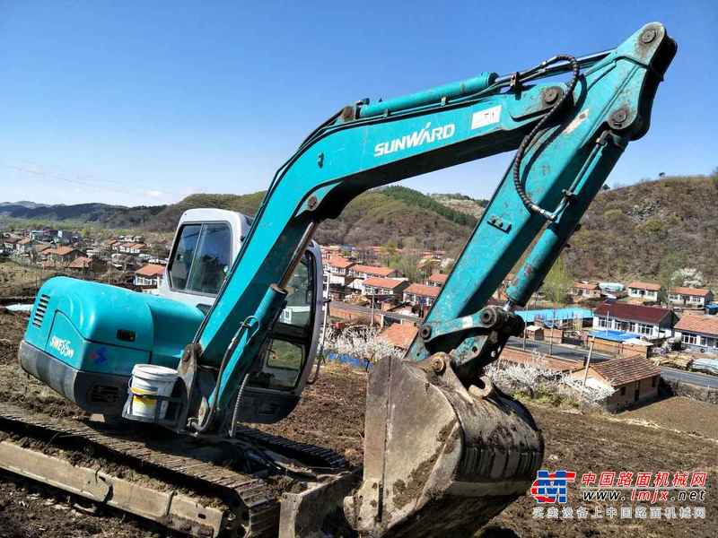 辽宁出售转让二手8000小时2012年山河智能SWE70N9挖掘机