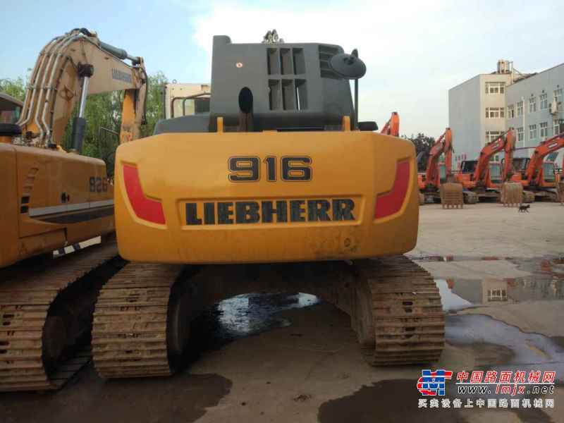 陕西出售转让二手500小时2016年利勃海尔R916LC挖掘机