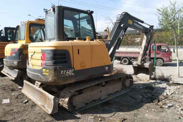 甘肃出售转让二手5000小时2012年沃尔沃EC60C挖掘机