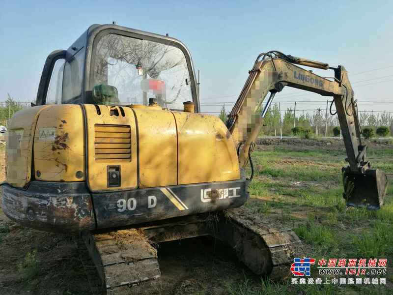 山东出售转让二手5428小时2012年柳工CLG906D挖掘机
