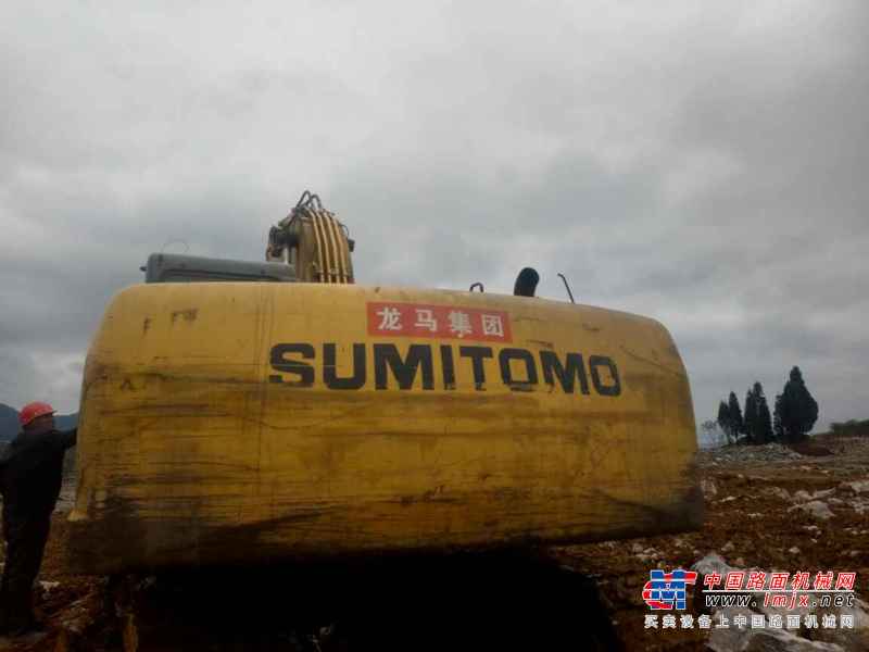 贵州出售转让二手10000小时2011年住友SH210挖掘机