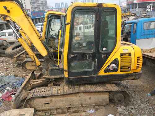 山东出售转让二手8500小时2008年现代R55挖掘机