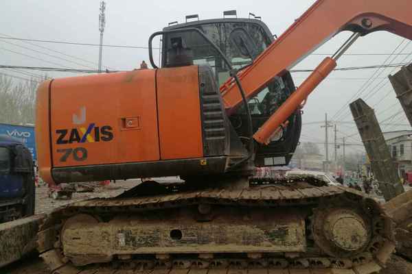 安徽出售转让二手1700小时2015年日立ZX70挖掘机